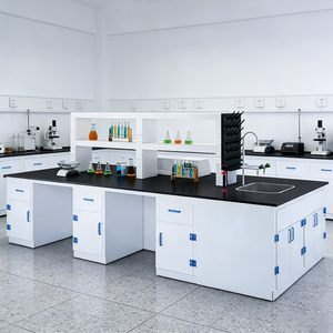 Muebles de Laboratorio de PP Resistentes al Ácido, Banco de Polipropileno para Laboratorio de Microbiología - Product Image 1