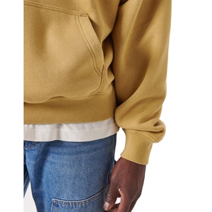 Men's Classic Hoodies New Fashion Casual Cotton Pullover Warm 100% Cotton Fleece All Colors Men's Hoodie <b>Sweatshirt</b> - Product Image 6