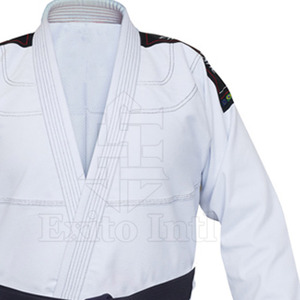 Uniforme de Karate Judo ligero de alta calidad para adultos Tamaño personalizado Servicio OEM Precio de fábrica Desgaste de artes marciales - Product Image 6