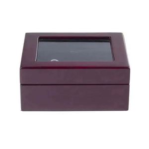 Kendal-Joyero de madera dura natural real, organizador de joyero de madera con <span class=keywords><strong>historia</strong></span>, joyero de madera Led - Product Image 1