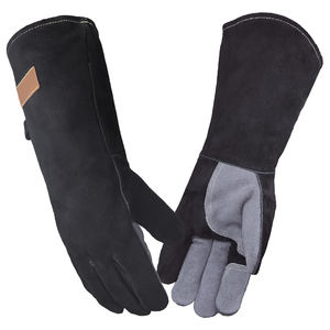 OEM ODM TIG MIG <b>Welding</b> Gloves Durable Leather Touch <b>Screen</b> Outdoor Safety Gloves Multi Color Customizable <b>Welding</b> Protection - Product Image 6