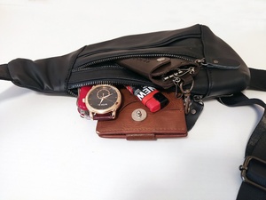 Bolso de Pecho Vintage de Cuero Genuino Premium para Hombre, para Trabajo, Oficina y Uso Diario, Duradero, Ajustable, Antirrobo, LCB-0077 - Product Image 3