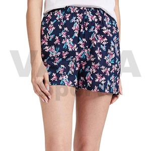 Shorts de Algodón Transpirable de Alta Calidad para Mujer, Ecológicos, de Secado Rápido, Cintura Alta con Volantes, Fabricante OEM ODM, Venta al Por Mayor - Product Image 2