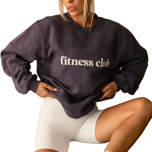 Suéteres Casuales de Punto para Mujer, Cuello en V, Ajustados, de Punto Suave, con Decoración de Apliques, Talla XS, Logotipo Frontal - Product Image 1