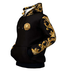 Sweat à capuche surdimensionné pour homme, confortable et élégant, design personnalisé, 100% coton tricoté, impression numérique écologique, haute qualité - Product Image 3