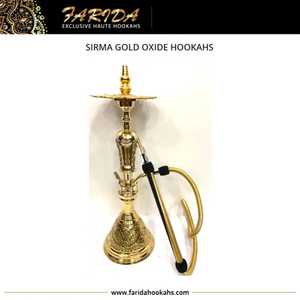 Nueva Cachimba de Diseño de Lujo, Mini, de Latón Macizo, de Alta Calidad, Única, de Tres Kilogramos, con Acabado Lacado Artístico, Edición Limitada - Product Image 2