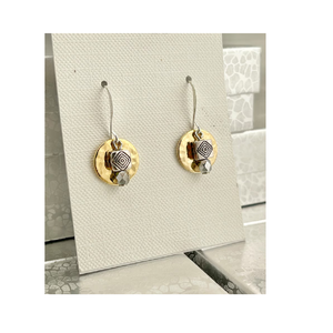 Últimos modelos 2025 Exclusivos al por mayor Joyería Copper Village Moda internacional con diseño de punto por hilo Pendientes indios resistentes a la decoloración - Product Image 2