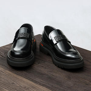 รองเท้าหนังวัวแท้แบบอ็อกซ์ฟอร์ด พร้อมส้นรองรับแรงกระแทกและดีไซน์กันลื่น รองเท้าหนังสำหรับสุภาพบุรุษ - Product Image 2