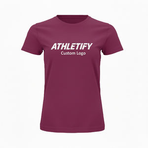 Camiseta de fútbol personalizada para mujer, ropa deportiva Premium de Color sólido, perfecta para clubes, ligas y partidos profesionales - Product Image 1