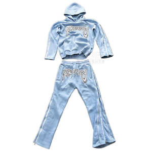 ชุดติดตามพิมพ์พัฟสำหรับวิ่งชุดวอร์มพิมพ์ลายพัฟโลโก้ออกแบบได้ตามต้องการ - Product Image 1