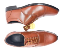 Hommes d'affaires robe Oxford chaussures Style élégant Textile Top qualité formelle 2019 Offre Spéciale plein cuir véritable luxe roi populaire