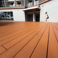 Planche de terrasse extérieure en WPC à texture bois traditionnelle de 1ère génération 140-30MM - Composite durable pour jardin, patio, balcon