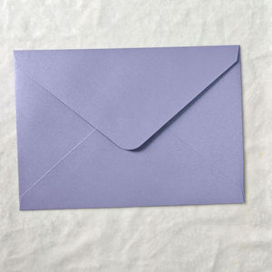 5x7 Lavande A7 Enveloppes pour Invitations De Mariage Cartes-Cadeaux Acrylique Photos Invite <span class=keywords><strong>Mauve</strong></span> Shimmer Violet Clair Violet Enveloppes - Product Image 4
