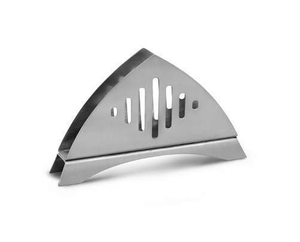 Servilletero de papel de mesa de acero inoxidable de pie divertido para el hogar, diseño fantástico, almacenamiento cuadrado para oficina en casa - Product Image 1