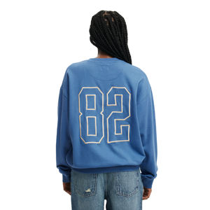 Sudadera de Invierno con Logotipo Bordado Personalizado en la Parte Delantera, Cuello Alto, Felpa, Color Sólido, Estilo Holgado para Mujer - Product Image 4