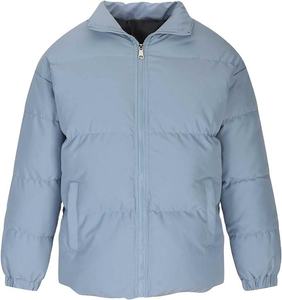Blousons matelassés personnalisés pour homme, style streetwear, col montant, en toile avec rembourrage en coton, pour la saison hivernale - Product Image 1