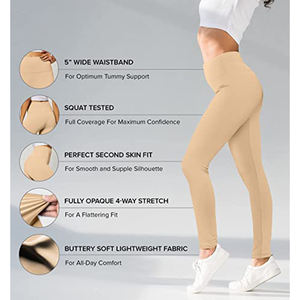 Ladies High Waist Fitness Flare <b>Pants</b> <b>Yoga</b> Running Casual Wear Womens Elastic Waist <b>Bootcut</b> Sports <b>Pants</b> Modern Active Leggings - Product Image 6