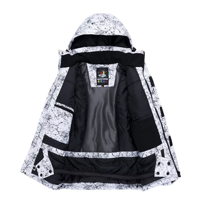 Ensemble de Combinaison de Ski pour Hommes Grande Taille, Hiver, Chaud, Coupe-Vent, Imperméable, Respirant, Évacuation de l'Humidité, 100% Polyester -Tex, Sports de Neige - Product Image 2