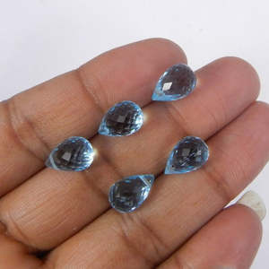 ลูกปัดหลวมสำหรับสวิสสีน้ำเงินบุษราคัม - Product Image 1