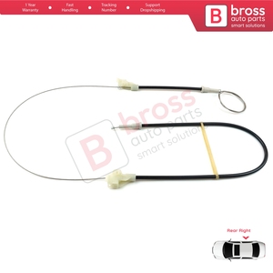 ชุดซ่อมมอเตอร์กระจกหน้าต่าง BWR5127 UAL สำหรับประตูหลังขวา รถยนต์แลนด์โรเวอร์ ฟรีแลนเดอร์ MK1 L314 LN ปี 1997-2006 แบบ 3/5 ประตู ALR8178 - Product Image 5