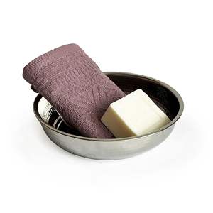 อ่างอาบน้ำทองแดงแบบตุรกี อันตาเลีย ขนาด 16-18-20 ซม. ทำด้วยมือ ของตกแต่งสำหรับอาบน้ำ อาบน้ำแบบฟิน ซาวน่า ออฟูโร - Product Image 4