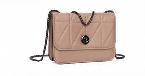 Borsa a Tracolla in Pelle con Catena per Donna - Product Image 5