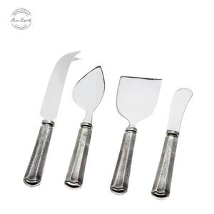 Esparcidor de queso de acero inoxidable, accesorio artesanal de calidad de lujo con mango de resina Multicolor utilizado para restaurantes de boda, 3 uds. - Product Image 5