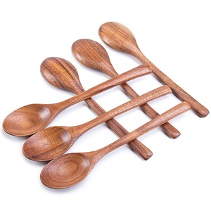Cuchara de Esquina de Madera de Olivo Sostenible Hecha a Mano, Accesorio de Cocina para Cocinar y Servir - Product Image 2
