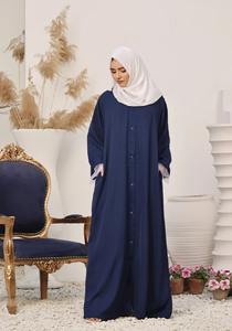 Abaya musulmana de la mejor calidad para mujer 2025 Nueva Abaya elegante de tamaño y colores personalizados para mujer en la mejor tela - Product Image 6