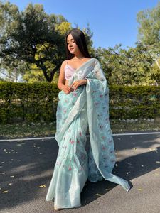 Vichitra — chemisier indien traditionnel, vêtement pour mariage, broderie en soie, haute qualité, Collection, vente en gros, 2020 - Product Image 5