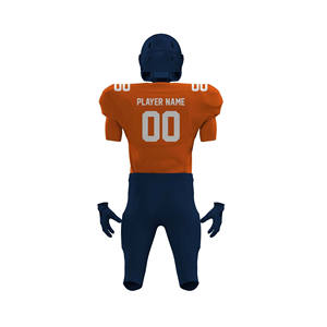 ชุดฟุตบอลแบบรวมกางเกงกีฬาอเมริกันฟุตบอลชุดอเมริกันดีไซน์ตามสั่ง - Product Image 6