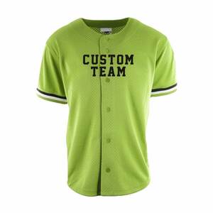 Maillot de baseball personnalisé de haute qualité uniforme de sublimation à bouton complet pour hommes femmes maillot de softball pour jeunes chemises de baseball - Product Image 2