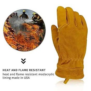 Gants de sécurité en cuir Kelver d'hiver en gros pour conducteurs et usage extérieur décontracté, compatibles écran tactile, respirants, écologiques, haute qualité - Product Image 4