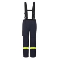 Vêtements de travail ignifuges pour la réparation automobile, combinaison de sécurité en coton deux pièces avec bande réfléchissante, uniforme de travail haute visibilité