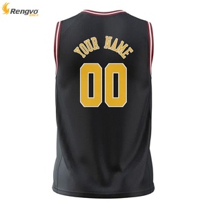 Venta caliente camisetas personalizadas con Logo Baloncesto Desgaste Última Sublimación completa Baloncesto Jersey Diseño - Product Image 5