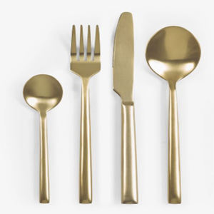 Cubiertos de alta calidad, duraderos y con acabado de espejo, con un agarre ergonómico para la comida diaria. - Product Image 4