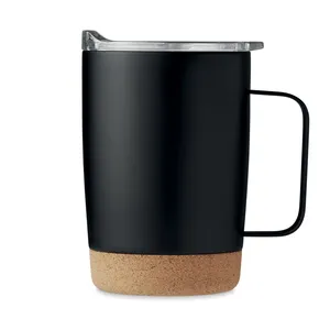 Gobelet isotherme personnalisé en acier inoxydable de 300 ml avec verre rubis pour merchandising - Product Image 5