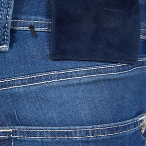 High Street Hommes Slim Fit Jambe Droite Jeans Pantalon 100% Coton Respirant Séchage Rapide OEM ODM Usine En Gros - Product Image 5