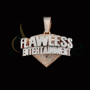 Pendentif classique avec plaque signalétique gravée Collier unisexe pour l'expression personnelle - Product Image 1