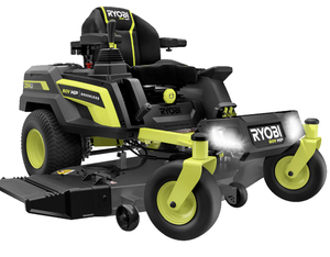 Súper auténtico nuevo RYOBIS con descuento 48 voltios sin escobillas 54 pulgadas. Cortacésped eléctrico Zero Turn con batería de 115 Ah - Product Image 2