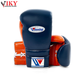 Competición DE LUCHA Combinación personalizada Color Buena venta Transpirable Haga sus propios guantes de boxeo de cuero - Product Image 2