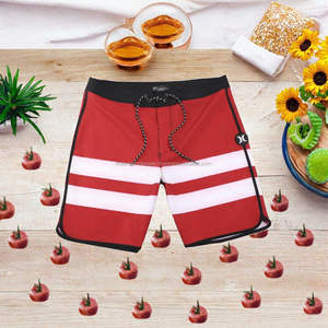 Pantalones Cortos Cargo Casuales de Verano para Hombre, Impermeables, Resistentes al Desgarro, Transpirables, con Estampado Animal, Cierre con Cordón, Pantalones Cortos de Senderismo, Bañador - Product Image 3