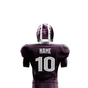 ชุดอเมริกันฟุตบอลของผู้ชายผ้าโพลีเอสเตอร์ระบายอากาศแขนสั้นสำหรับผู้ใหญ่100% ฤดูร้อนตามสั่ง - Product Image 5