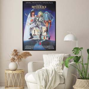 Beetlejuice Canvas <b>Poster</b> Offset and Digital Printing Techniques for Graphics - Product Image 1