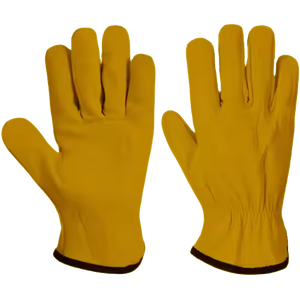 ถุงมือหนังแกะขนาด XL ป้องกันการขีดข่วนทนความร้อนนุ่มสบายทนทานต่อการฉีกขาด - Product Image 5