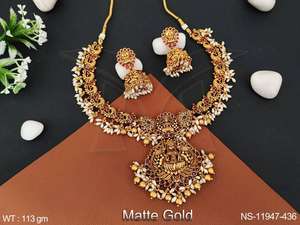 Emple welewelry Matte Old olish shion outh shion eacock eSign IGN OD igure igeautiful short empple short eckecklace et Jewelry sets - Product Image 4