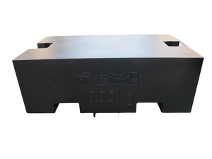 OIML Chất lượng cao 1000kg 500kg kiểm tra trọng lượng gang hiệu chuẩn trọng lượng kiểm tra khối lượng cho Cần cẩu - Product Image 3