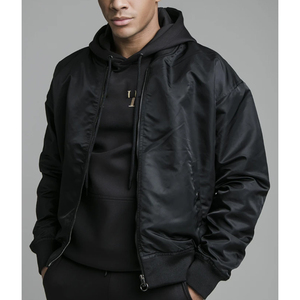 Chaqueta acolchada de lona de diseñador de alta calidad para hombre, chaqueta con capucha acolchada de invierno elegante, venta al por mayor personalizada para hombres de moda - Product Image 4