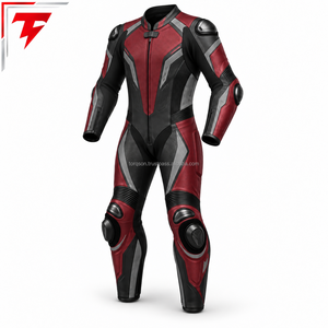 Combinaison de moto offrant des matériaux respirants, une mobilité flexible et une protection fiable pour les motards lors de la conduite sur route et sur circuit. - Product Image 4