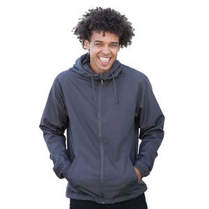 2023 alta calidad OEM impermeable personalizado impresión Logo poliéster cortavientos Sudadera con capucha hombres deportes al aire libre chaqueta de Golf - Product Image 1